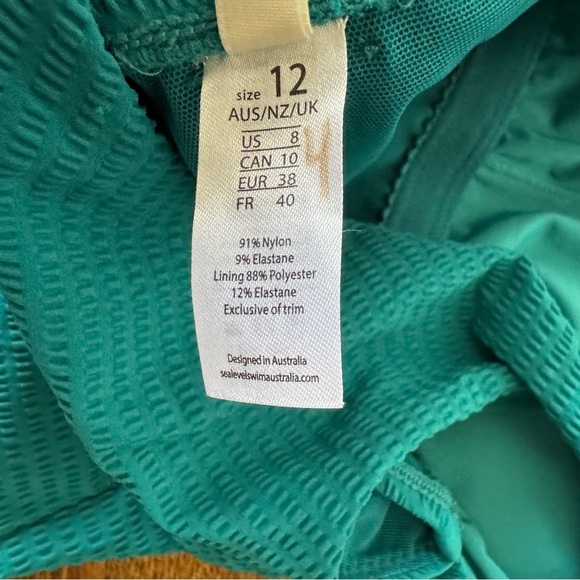 Sea Level Messina One-Shoulder Oncd-Piece Swimsuit in Vermont Size 8 - Picture 6 of 6